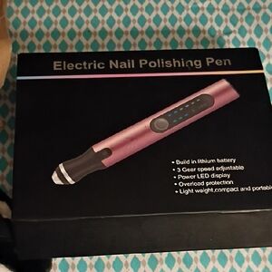 Electric Nail Polishing Pen - Pink